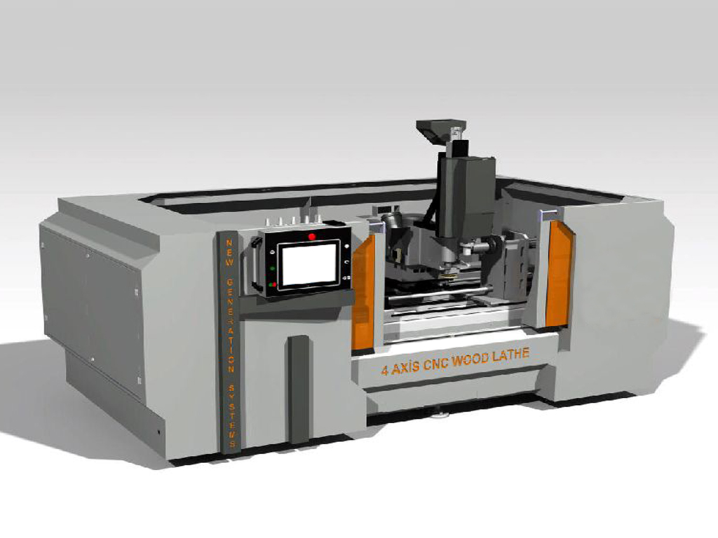 Cnc Ahşap İşleme Merkezi ve Fason İşleme ve Lazer Kesim , Yüzey İşleme Merkezi , 4 Eksen Cnc Torna